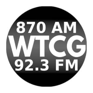 WTCG 870 AM & 92.3 FM Logo