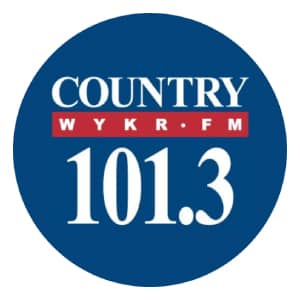 WYKR 101.3 FM Logo
