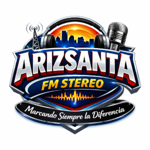 Arizsanta FM Stereo Logo